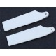 450 Size Heli White Plastic Tail Blade